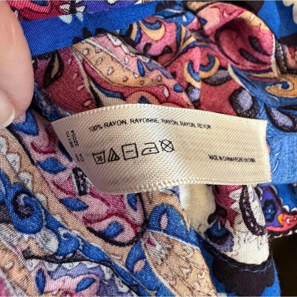 Anthropologie LILKA Empress Crochet Boho Bright Colorful Dress, Size XS #1977 - Picture 6 of 6